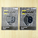 Bremsbelagsatz vorne und hinten: Kawasaki KMX200 KMX 200 (1988-1991)