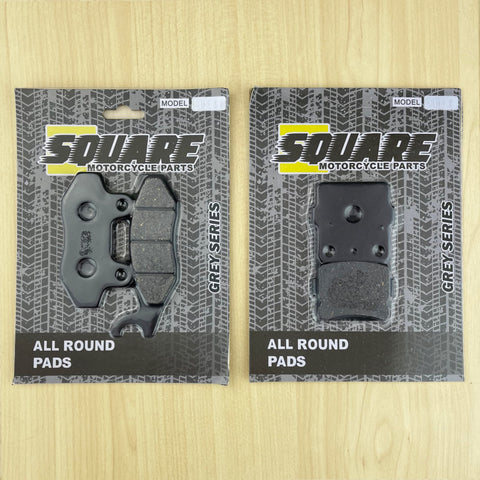 Bremsbelagsatz vorne und hinten: Kawasaki KLX140 KLX 140 (2008-2014)