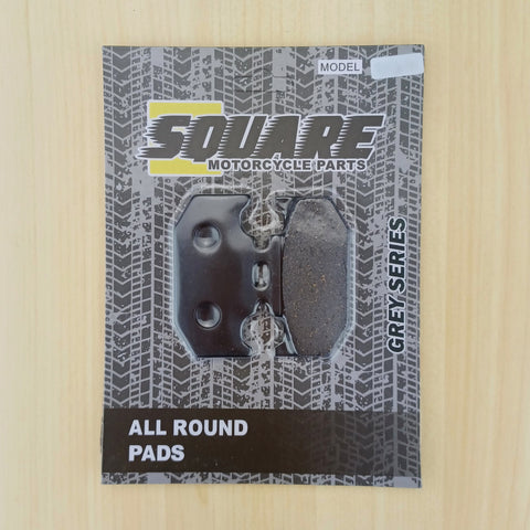 Bremsbeläge hinten: Kawasaki KDX125 KDX 125 (1990-1999)