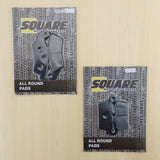 Bremsbelagsatz vorne und hinten: Yamaha YZ125 YZ 125 (1998-2002)