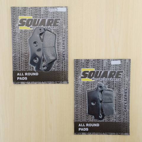 Bremsbelagsatz vorne und hinten: Yamaha YZ400 YZ 400 (1999)