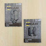 Bremsbelagsatz vorne und hinten: Kawasaki KDX220 KDX 220 (1997-2005)