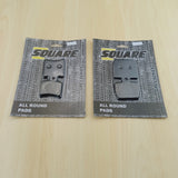 Bremsbelagsatz vorne und hinten: Yamaha YQ50 YQ 50 (1998-2012)