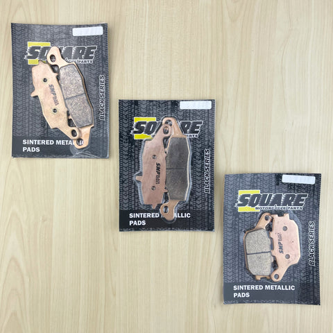 Sintermetallic Bremsbeläge vorne und hinten Set: Suzuki DL1000 DL 1000 (2002-2012)