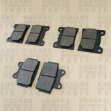 Bremsbelagsatz vorne und hinten: Yamaha FZ400 FZ 400 (1984-1987)