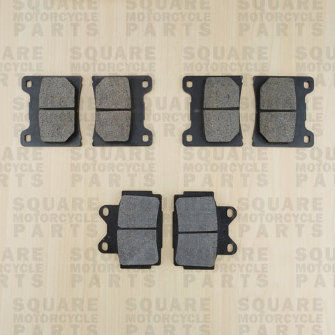 Bremsbelagsatz vorne und hinten: Yamaha FZ600 FZ 600 (1986-1988)