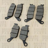 Bremsbelagsatz vorne und hinten: Honda CBR250 CBR 250 (1990-1994)