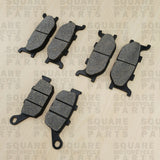 Bremsbelagsatz vorne und hinten: Yamaha XJ6 XJ 6 (2009-2014)