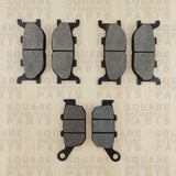 Bremsbelagsatz vorne und hinten: Yamaha XJ6 XJ 6 (2009-2014)