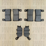 Bremsbelagsatz vorne und hinten: Honda VTR1000 VTR 1000 (2000-2006)