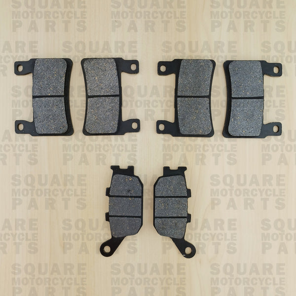 Scheibenbremsbeläge-Set Für Motorrad – 6 Stück (4 Vorne, 2 Hinten) – Passend Für Honda CBR 600 F4/F4i