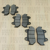 Bremsbelagsatz vorne und hinten: Honda GL1100 GL 1100 (1982-1983)