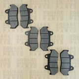 Bremsbelagsatz vorne und hinten: Honda GL1100 GL 1100 (1982-1983)