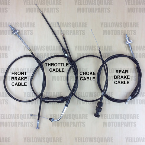 Vollkabel-Set Yamaha PW50 PW 50 (1981-2017)