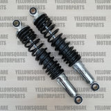 Black Rear Shock Absorbers Suzuki GZ125 GZ 125 (1998-2010)