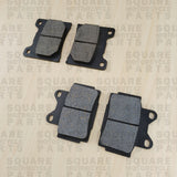 Bremsbelagsatz vorne und hinten: Yamaha SRX400 SRX 400 (1985-1987)