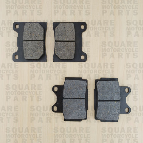 Bremsbelagsatz vorne und hinten: Yamaha SRX400 SRX 400 (1985-1987)