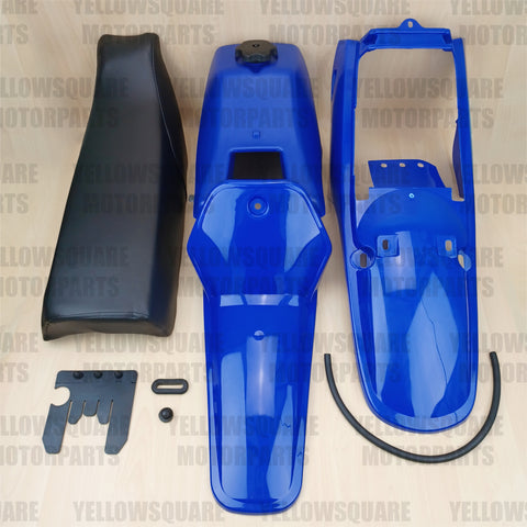 Kunststoffe Set Yamaha PW80 PW 80 - Blau